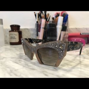 MIU MIU CAT EYE SUNGLASSES EMBELLISHED😻